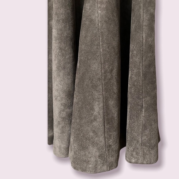 faux suede fit and flair dress IVANKA TRUMP - Picture 4 of 4